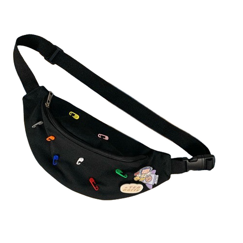 Fanny Pack Stylish With Paper Clips