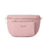 Fanny Pack Women Leather Colored